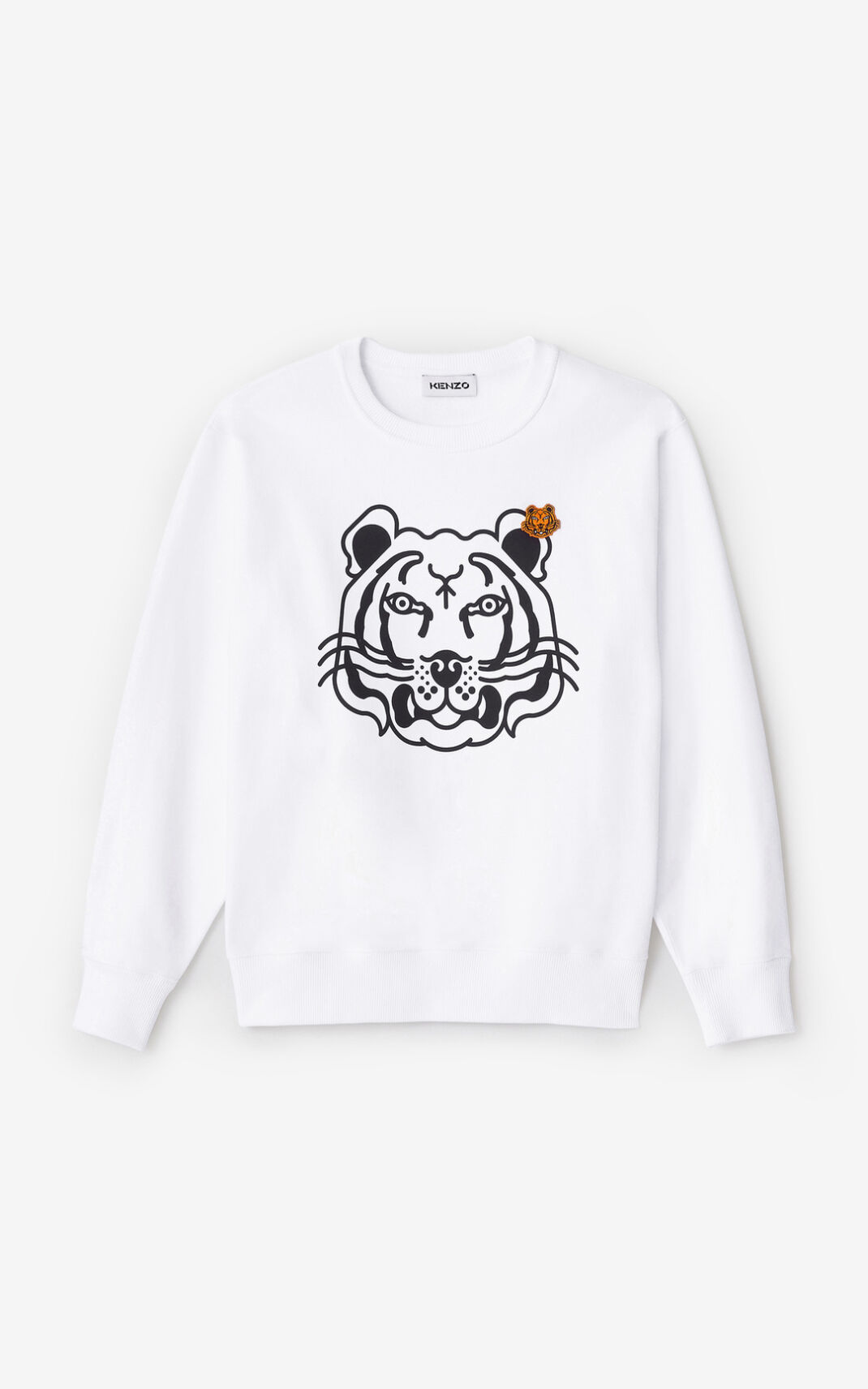 Kenzo K Tiger Melegítő Felső Női Fehér | ID.270015